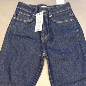 Zara Dark Blue Boot Cut Jeans